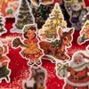 30pcs/lot Kawaii Scrapbook Stickers Christmas Series Diary Planner Decorative Craft Stationery Sticker LXY