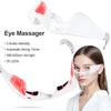 Electric Eye Massager Under-Eye Glasses Massager Eye Fatigue Relief Massager Red Light Relieves Eye Fatigue Eyes Massage Glasses