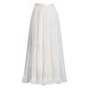 Women's 2026 Retro Ruffled Pleated Mesh Skirt - Slimming Elastic Waist, Early Spring