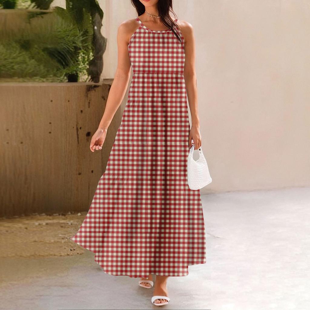 Women's Summer Casual Fashion Suspender Sleeveless Dress