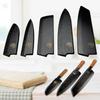 1 pezzo Coltello da Chef Fodero in Legno Copertura Protettiva per Coltello da Cucina Supporto per Lama in Legno Fodero per Coltello con Interno Magnetico (NESSUN coltello)