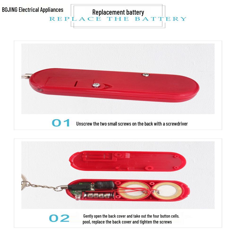 PLAPIE Alarm Spray: Anti-Wolf Safety Device with Dual Speakers for Night Run Self-Defense