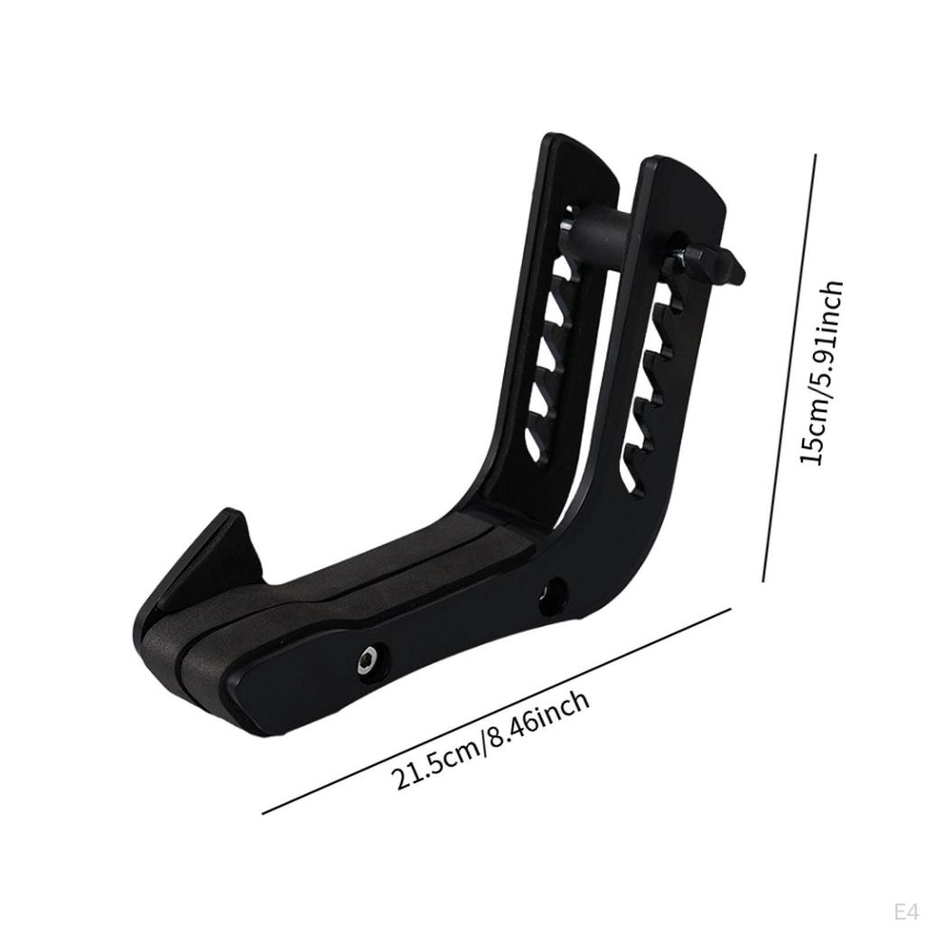Adjustable Electric Guitar Stand with Footrest, Ergonomic Base, Lightweight Stool, Practical