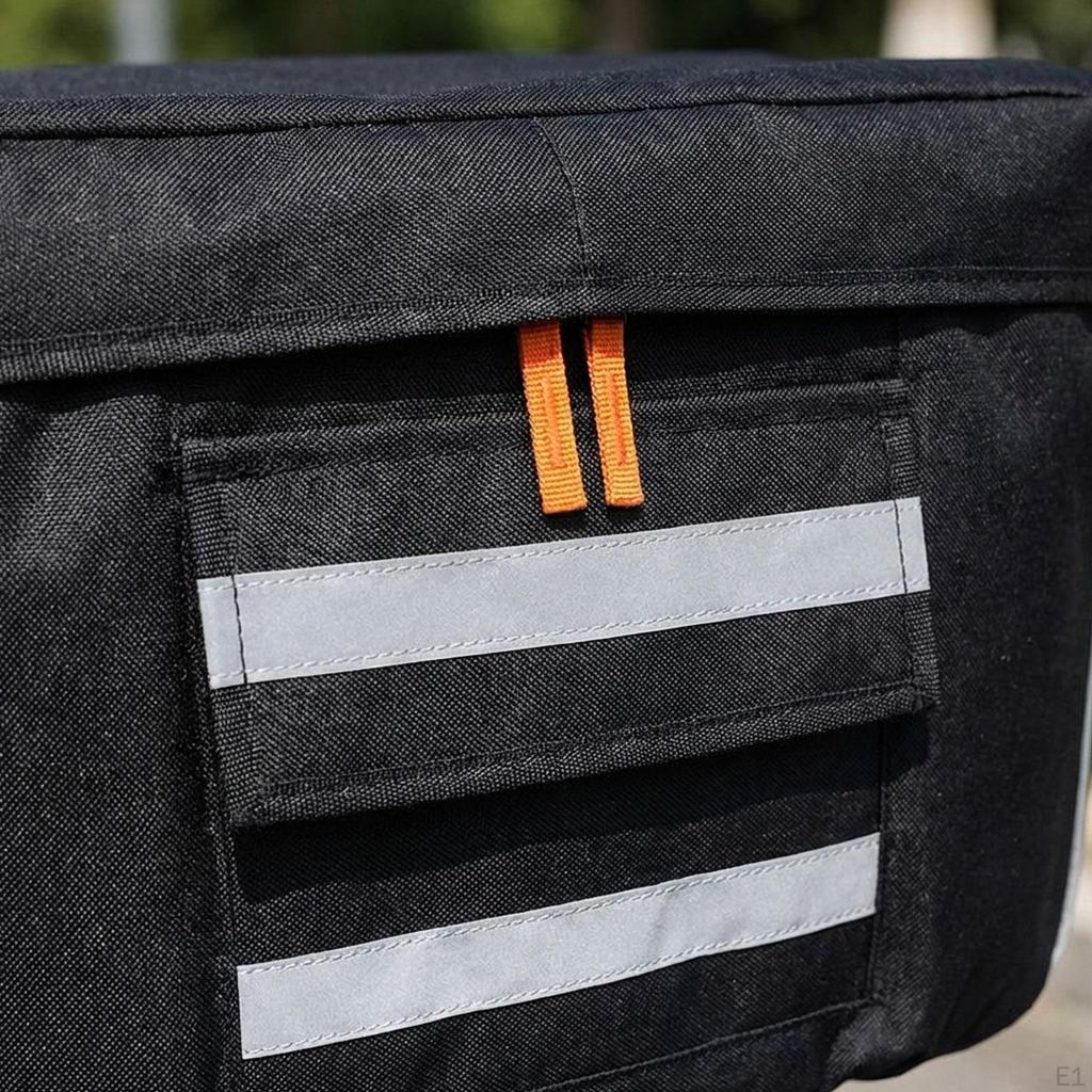 Bicycle Basket Cover Cargo Rack Storage Rear for Outdoor