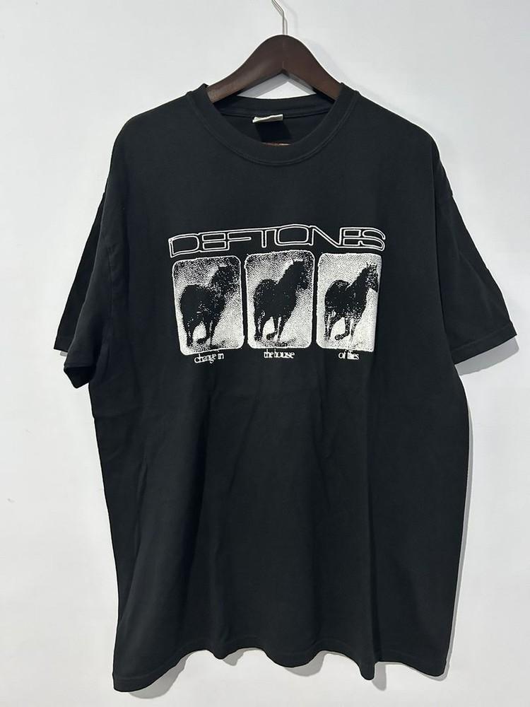 

Deftones Change House of Flies Black Short Sleeve Unisex Tshirt Reprint KH10502 Unisex T-Shirt S