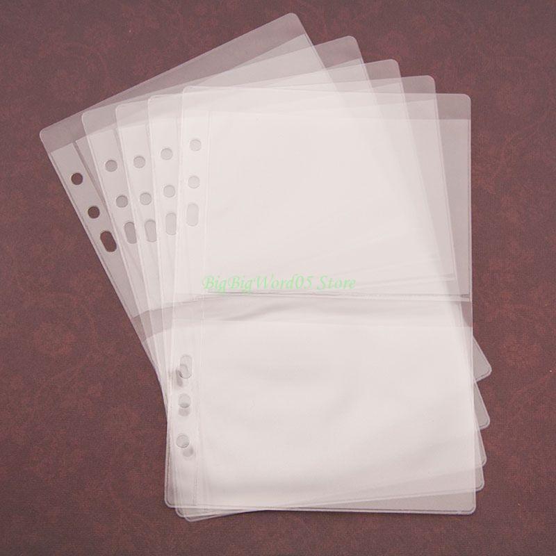 24TE Cutting Dies Inner Pages 5 Sheets Refillable Notebook for Shell Smooth Surface