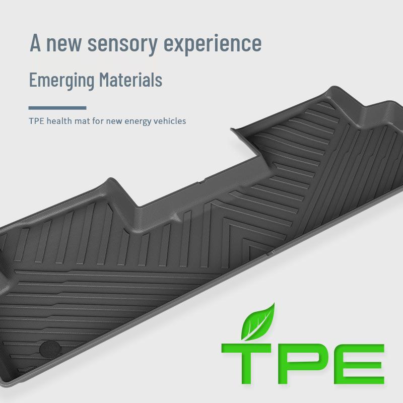 Compatible with 23 Trumpchi GS3 YingSu Models: Eco-Friendly TPE Floor Mats & Waterproof Trunk Mat