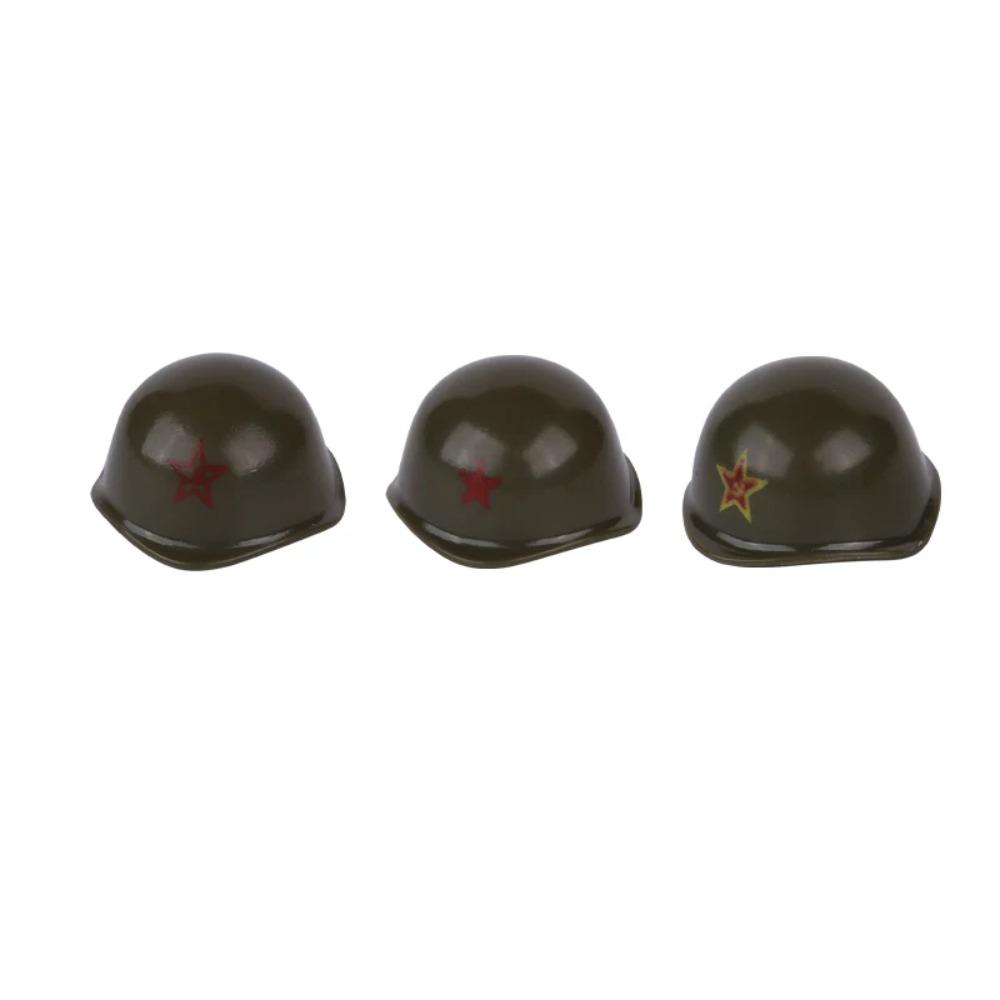 USSR USA UK Japanese Military Building Blocks Accessories Character Soldier Helmet Toy Hats And Helmets Mini Brick Army S022 DIY