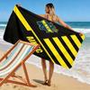 AIK Football Print Beach Towel, Large Soft Quick Dry Towel for Beach Camping Swimming