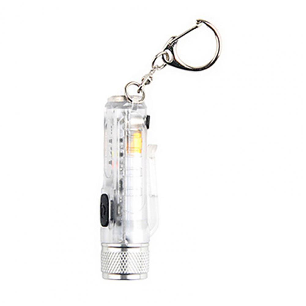 Waterproof Keychain Light Bright Long Service Life Pocket Tools Portable Mini Flashlight for Camping