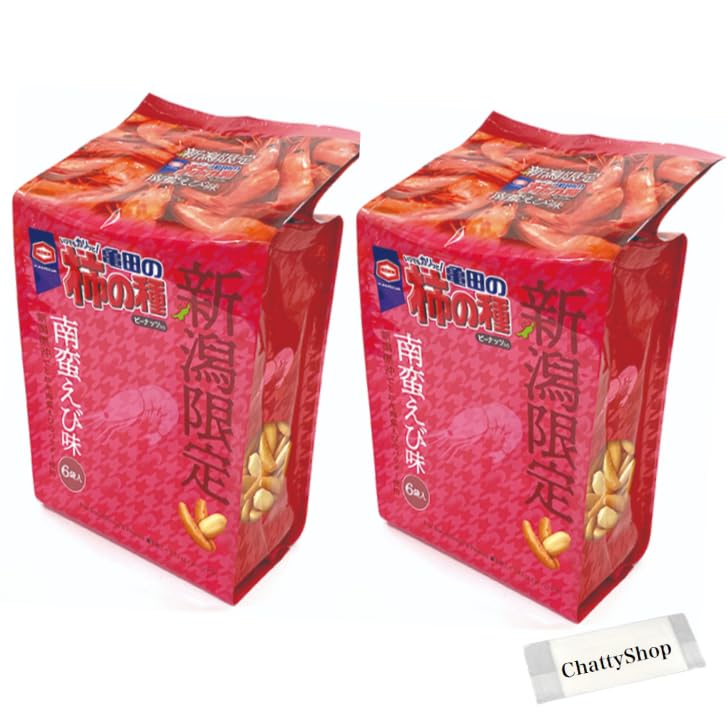 

Niigata Limited Kakinotane Nanban со вкусом креветок 120 г x 2 шт. В комплекте оригинальное полотенце Kameda s