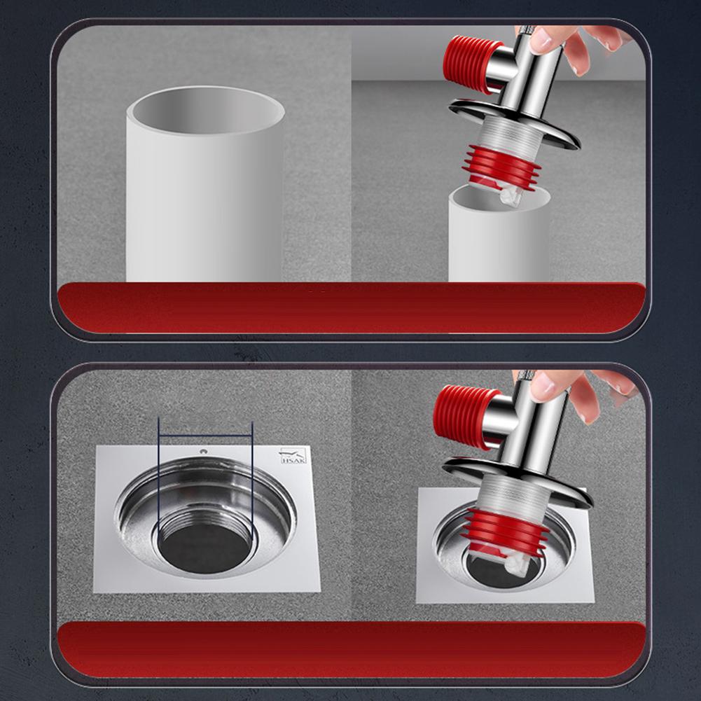 ABS Material Cover Drainage Pipe Connector Compatible With 40 50 Drains Detachable Design Easy Cleaning Feature