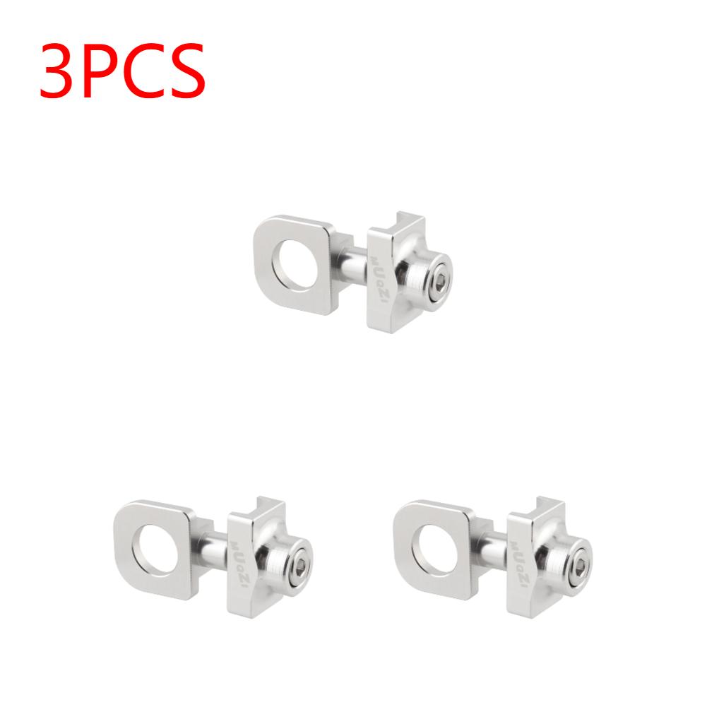 1-10pcs Single Speed Bicycle Chain Tensioner Adjuster Aluminum Alloy Bicycle Chain Fastener Fixed Bike Bolt Screw Accessories