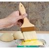 3-inch Wide Pastry Brush With Boar Bristles And Hardwood Handle, Basting Brush