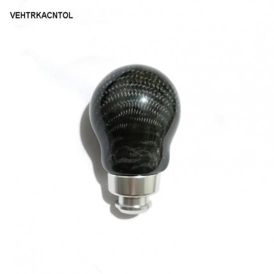 New Racing Carbon Fiber Manual Transmission Gear Shift Knob For Ford Focus Fiesta 5 Speed