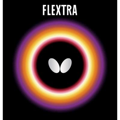 Butterfly Table Tennis Rubber Flextra Soft Back For Beginners 05210 Red Thick