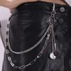 Five-pointed Star Harajuku Style Female Belt Chain Punk Pants Chain Hollow Cross Metal Waist Chain