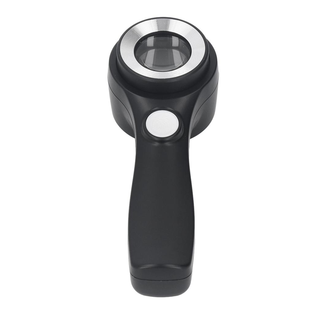 Lupe Handlupe 60X Beleuchtete Lupe USB Wiederaufladbare LED Lupe für Outdoor-Erkundung Beobachtung