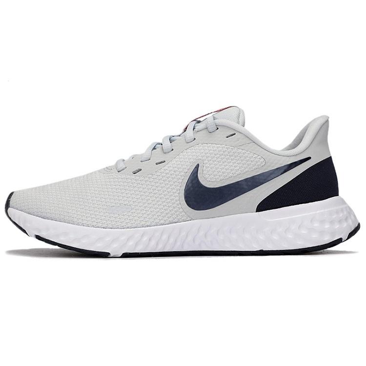 Nike Revolution 5 Pure Platinum Thunder Blue Men s BQ3204-018 EU 44.5