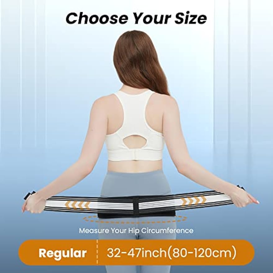 Ledhöftbälte för kvinnor - Höftbyxor för höftsmärta - Stöd för nedre ryggstöd - Bäckenstödsbälte - Justerbar ischias ländryggssmärta