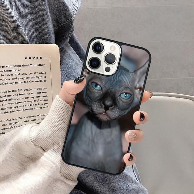 FUNNY NAKED CAT SPHINX Phone Case Cover for iPhone 17 Air 16 16e 15 13 14 11 12 Pro Max Max Plus coque fundas Shell