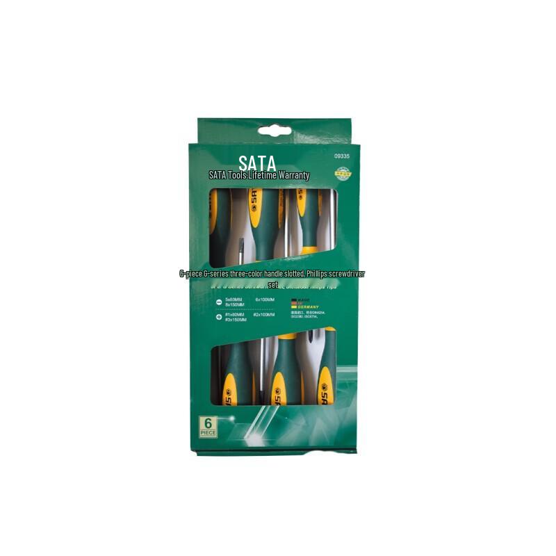 SATA G-Series 6-Piece Screwdriver Set 6-Piece Set