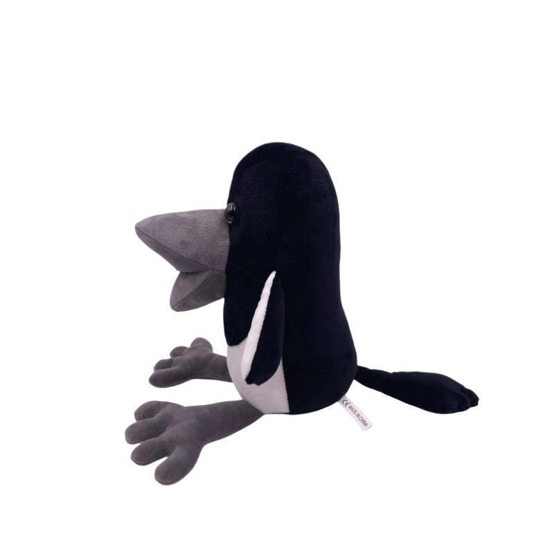 Elster Krähe Plüsch Stofftier Spielzeug Realistische Vogelpuppe Weich Kuschelig Kindergeschenk 15 Zoll