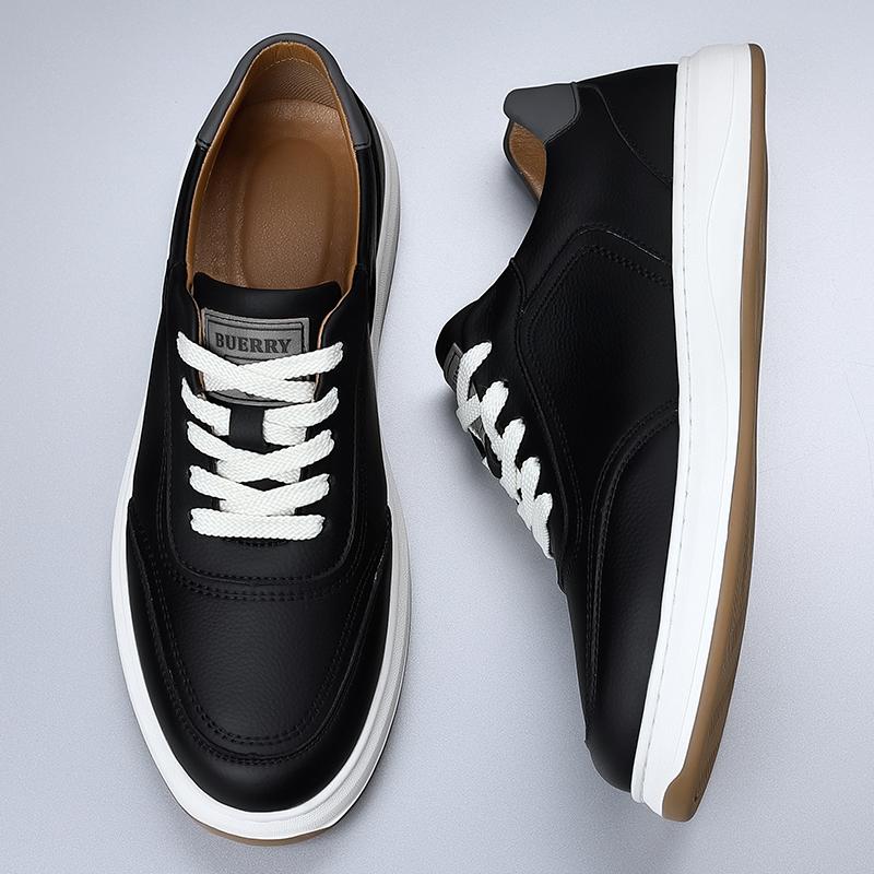 Fashion Simple Handmade Men's Casual Shoes Leisure Walk Walking Shoes Comfortable Lace-Up Sneakers Tenis Masculino Man Treking Footwear