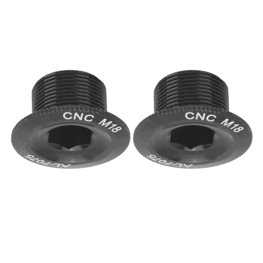 2Pcs Aluminum Alloy Crank Arm Fixing Bolt 18mm Crank Arm Screws  Cycling Parts