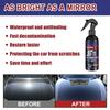Car Nano Coating Spray Paint Care Cleaner Brightening Blackening Protective Polish Spray Auto Detailing Shine Maintenance Tool