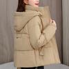 Fashion Winter Short Coat Female Warm Parkas Hooded Casual Thick Women Jackets