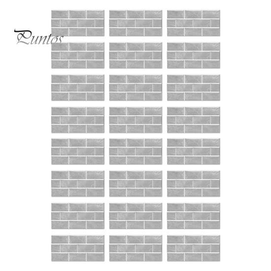 Self Adhesive Kitchen Backsplash Self-Adhesive PVC Tile Wall Stickers, Waterproof Mosaic Pattern Decals for Bathroom Easy To Clean Covers Home Decor,