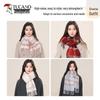 Tucano Women's Pure Wool Plaid Scarf/Shawl