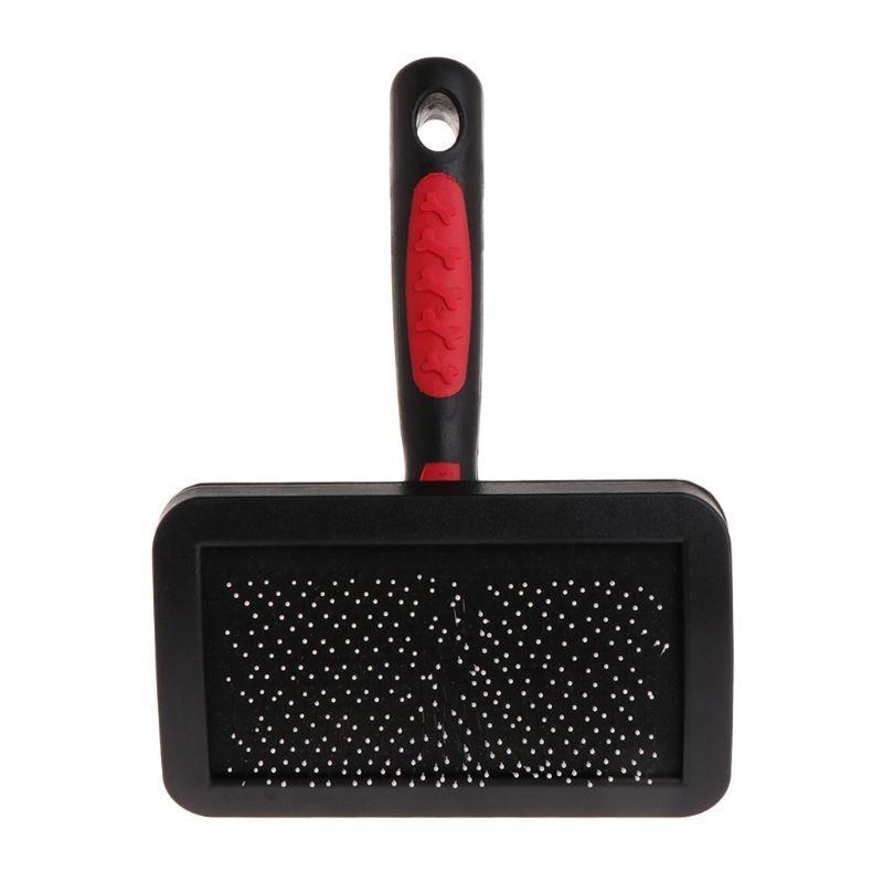 Hund-Pflegebürste Haustier-Reinigungsbürste für Haustier Kleine Große Hunde Haustier-Haarentferner für Schmutz Unterwolle Verfilzungen Haare