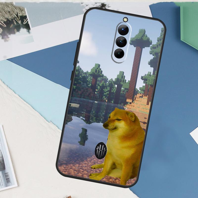Funny Cheems Doge For Nubia Red Magic 10 Pro Plus 6 7 8 9 Pro 6S 7S 6R 5G Case For RedMagic 8S 9S Pro Plus