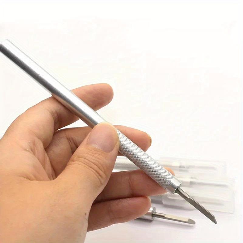 7Pcs Olive Carving Knife Portable Miniature Engraving Cutter Stone Carving Sculpture Knife Professional Woodworking Hand Tool