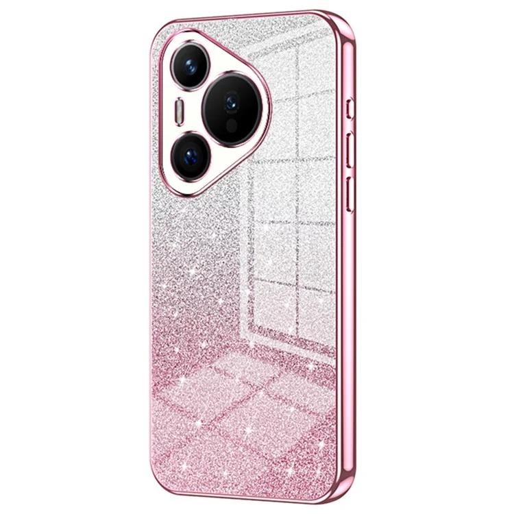 

Для Huawei Pura 70 Чехол TPU Gradient Glitter Чехол для мобильного телефона