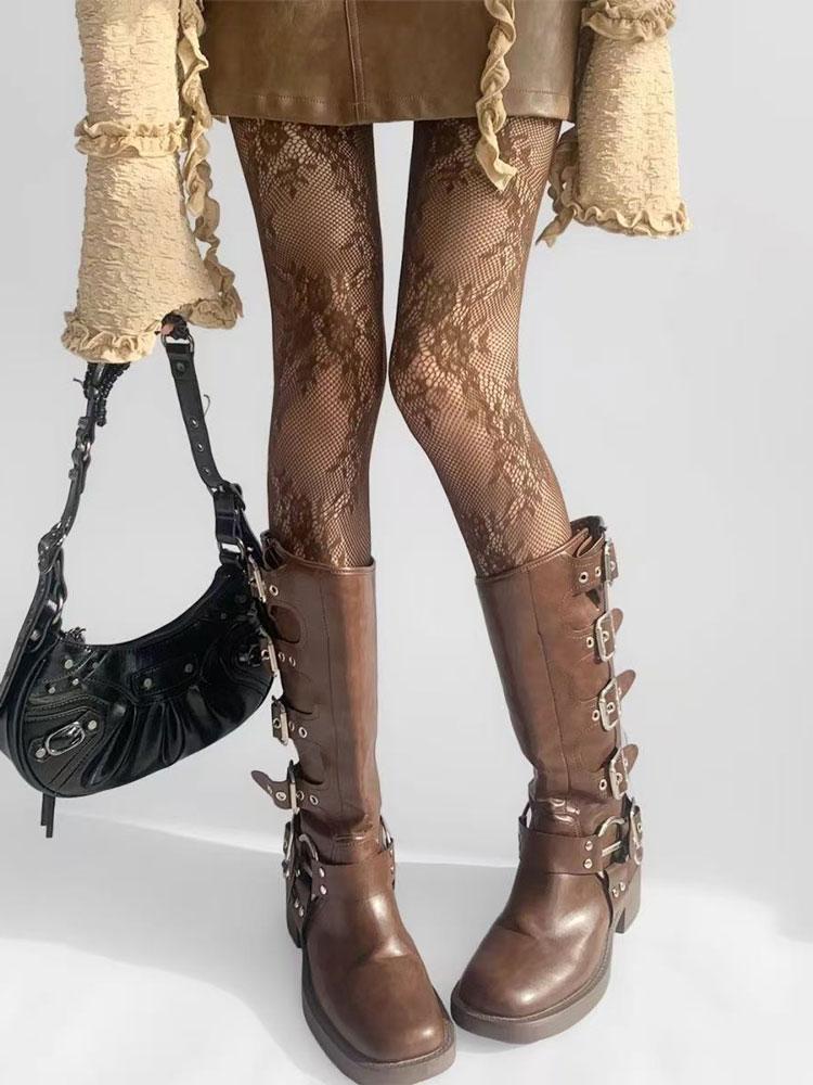 Women S Sexy Lace Floral Thigh High Stockings Pantyhose Lingerie Hosiery Mesh Fishnet Stockings Women Tights One Size