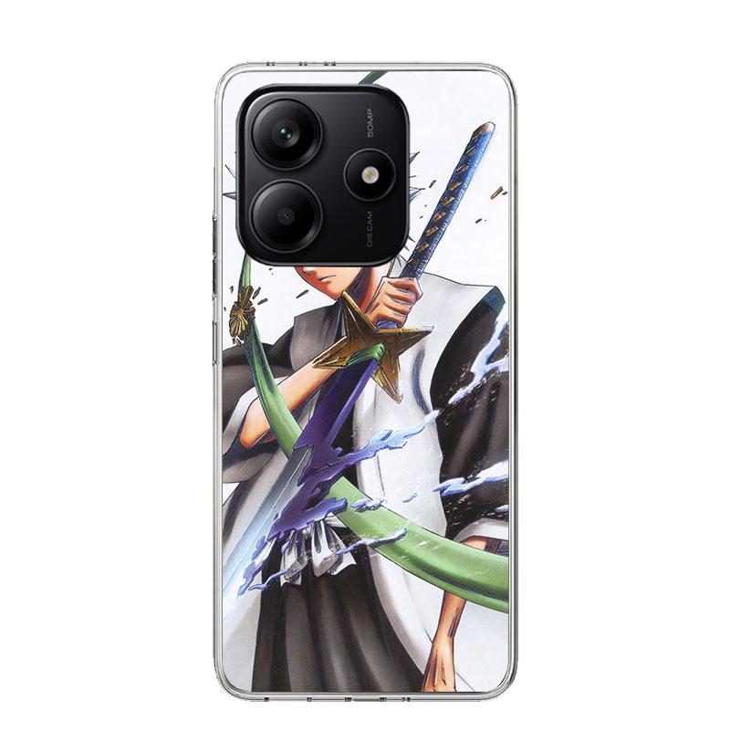 

Hitsugaya Toushirou Bleach Phone Case For Xiaomi Redmi Note 13 14 15 Pro Plus 12S 12 14S 11S 11E 10 10S 11 11T 5G 4G Cover Coque Redmi Note 15 4G