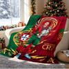 Cristiano Ronaldo Pattern Blanket for Home Decoration, Bed, Sofa, Car Travel, Camping, Suitable for All Seasons, Birthday Christmas Gift