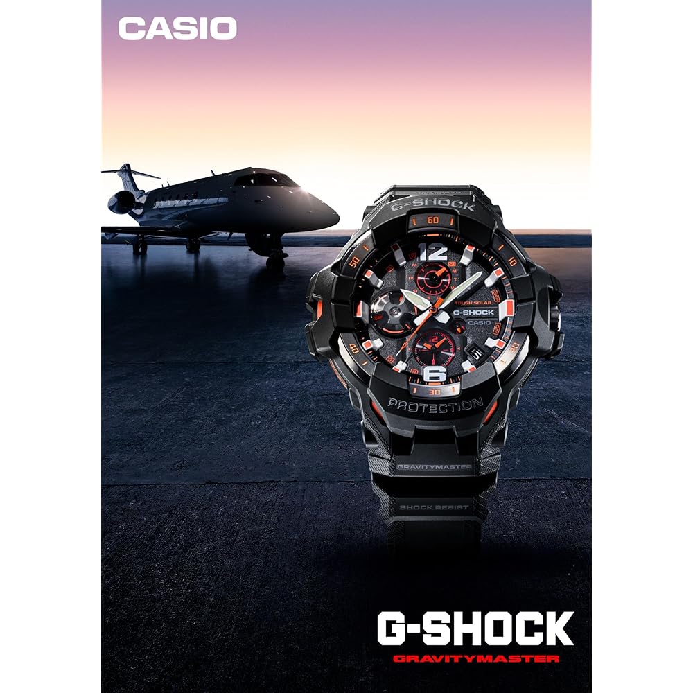 Casio G-Shock Gravitymaster GR-B300-1AJF Bluetooth Tough Solar Men's Watch Black Biomass Plastic