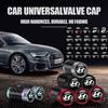 4Pcs Car Badge Stlying Carbon Fiber Tire Valve Caps Tyre Air Stem Cover Accessories For Hyundai I10 I20 I30 IX20 Solaris GDI I40 Lki3