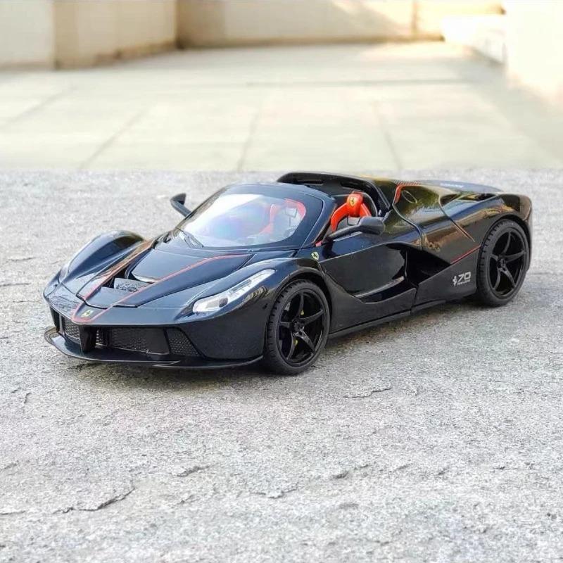 1:24  1:22 SF90XX Purosangue FVU SP3 Rafa FXXK Sport Car High Simulation Diecast Metal Alloy Model Car Sound Light Pull Back Toy