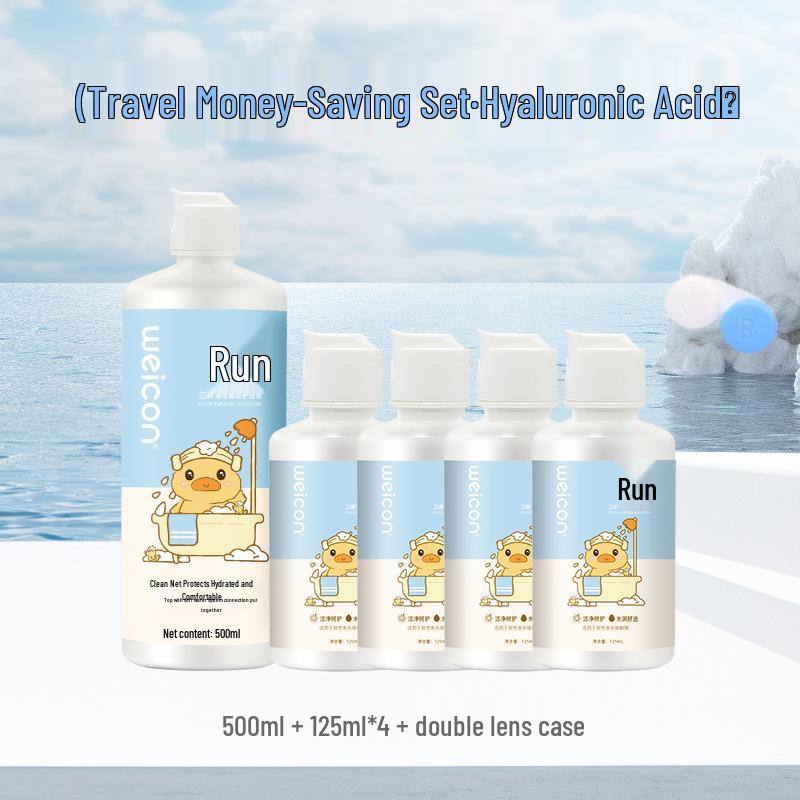 ვეიკანგ ჩენსი ფერადი კონტაქტური ლინზების ხსნარი ქალებისთვის - მიოპიის მოვლა, ხელმისაწვდომია დიდ და პატარა ბოთლებში