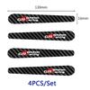 Car Anti Scratch Stickers For S0 GR Gazoo Sport Racing Door Handle Carbon Fiber Protector Handle Protection Film Accessorie JH0