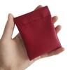 Pu Leather Coin Purse Women Men Small Mini Short Wallet Bag Key Earbuds Holder