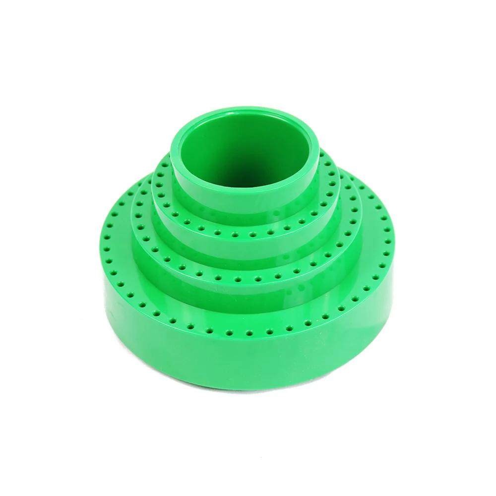 116 Löcher Werkzeugorganisator Sortiert 360° Drehbar Polierscheibe Mini Bohrer Aufbewahrungsbox Aufbewahrungshalter