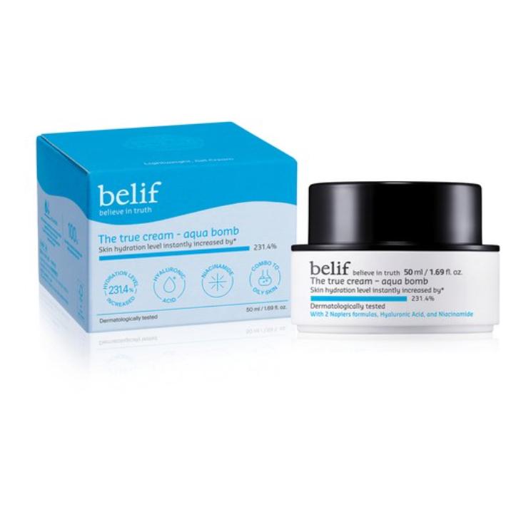 belif The True Cream Aqua Bomb 50ml | Korean Gel Moisturizer for Hydration