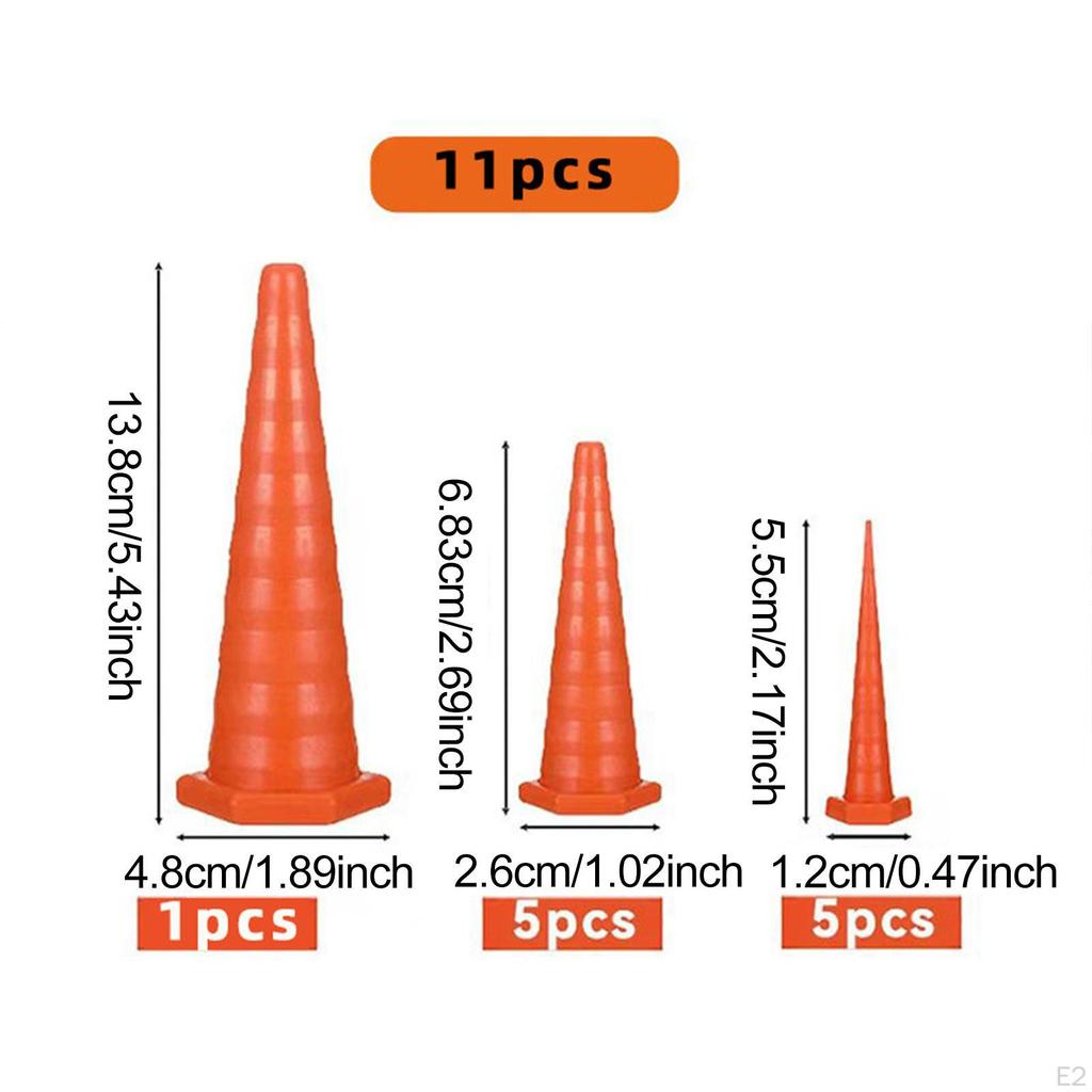11 Pieces Hydraulic Hose Plug Assortment Tapered Versatile for System Maintenance