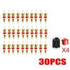 1/100pcs Copper Valve Core Car Motorcycle Bike Tire Valve Core Vacuum Tyre Valve Stems Core Remover Bicycle Auto Accessories